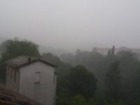 Nubifragio sull’Ascolano, massima allerta per il livello dei fiumi e gli invasi.
