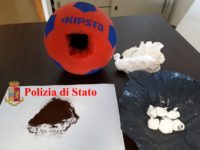 Polizia distrugge 150 kg di droga sequestrata