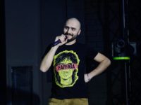 Weekend a Spinetoli con i Meganoidi, Fabio Celenza e il cantante “operaio”