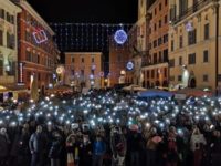 Ad Ancona sfida ravvicinata tra Meloni e sardine..