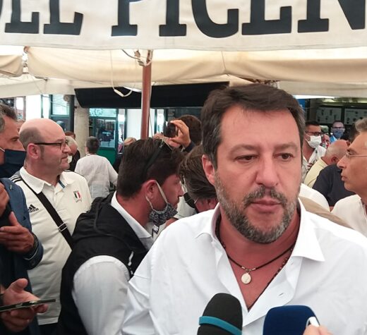 Salvini oggi ad Ascoli : “La mia visione del mondo”
