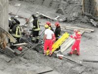 Crolla solaio cantiere edile San Benedetto, due feriti gravi