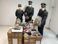 Fiamme Gialle di Fermo sequestrano 31 chili di marijuana