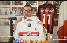 Salvini per gli alluvionati mette all’asta le maglie del Milan