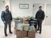 Finanza di Fermo sequestra 83 kg di marijuana