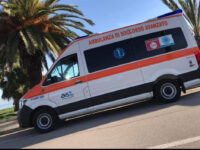 Bus ragazzi Cupra e Grottammare si schianta contro ambulanza