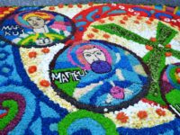 A Corridonia domenica i colori dell’Infiorata