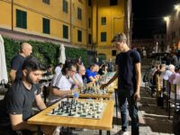 Schacchi a Jesi : il campione italiano Luca Moroni delizia gli appassionati