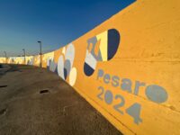 A Pesaro opera di street art tra le più lunghe d’Europa