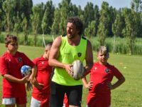 Rugby, ad Ancona un giorno con Mauro Bergamasco
