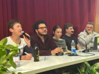 Gli studenti di Pesaro abbracciano Patrick Zaki