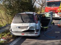 Frontale a Senigallia, tre feriti