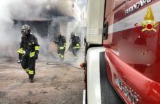 Incendio  in casa Serra de Conti