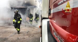 Incendio  in casa a Serra de Conti