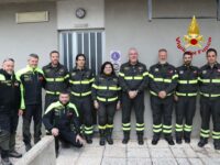 Vigili del fuoco, a Civitanova nuova sede cinofili e SAPR