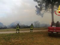 Nel Pesarese in fumo 25 mila tonnellate di fieno